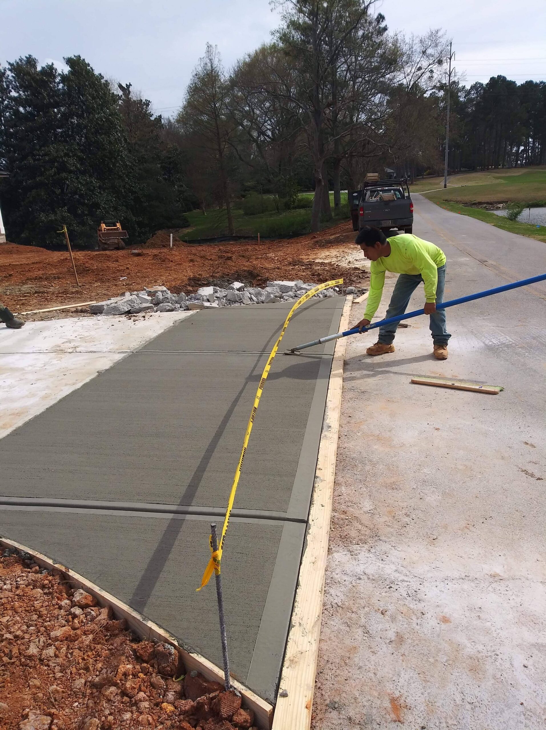 Concrete construction team serving Holly Springs Georgia