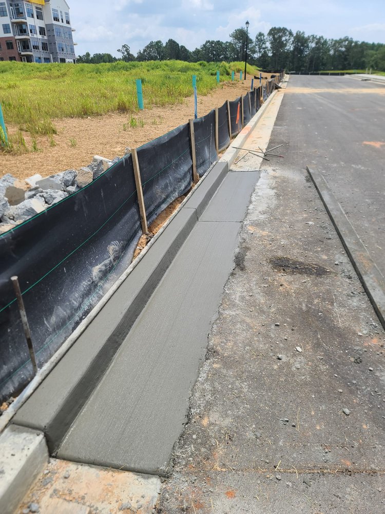 Commercial concrete property project