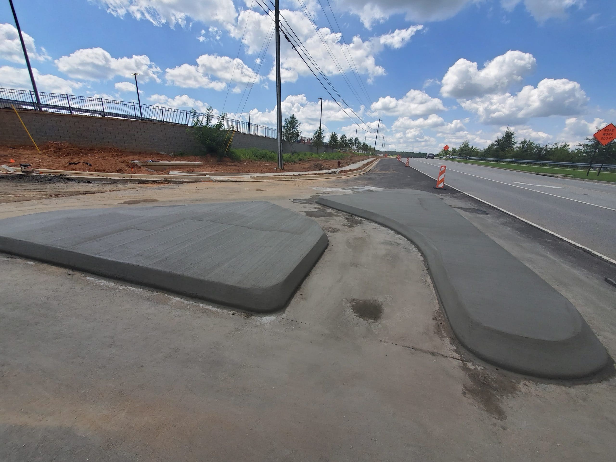 Commercial parking and property protection project