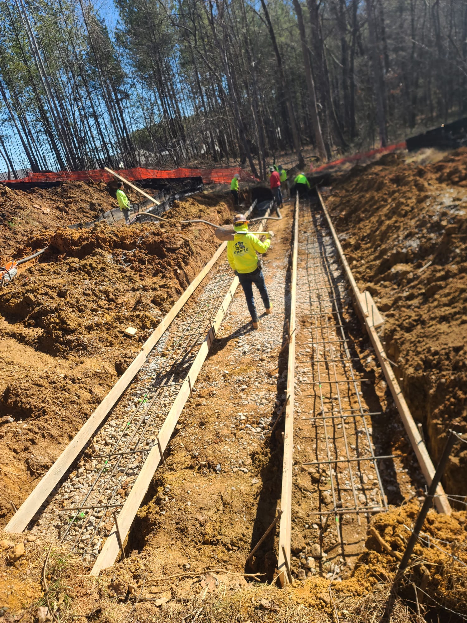 Concrete construction team serving Marietta Georgia