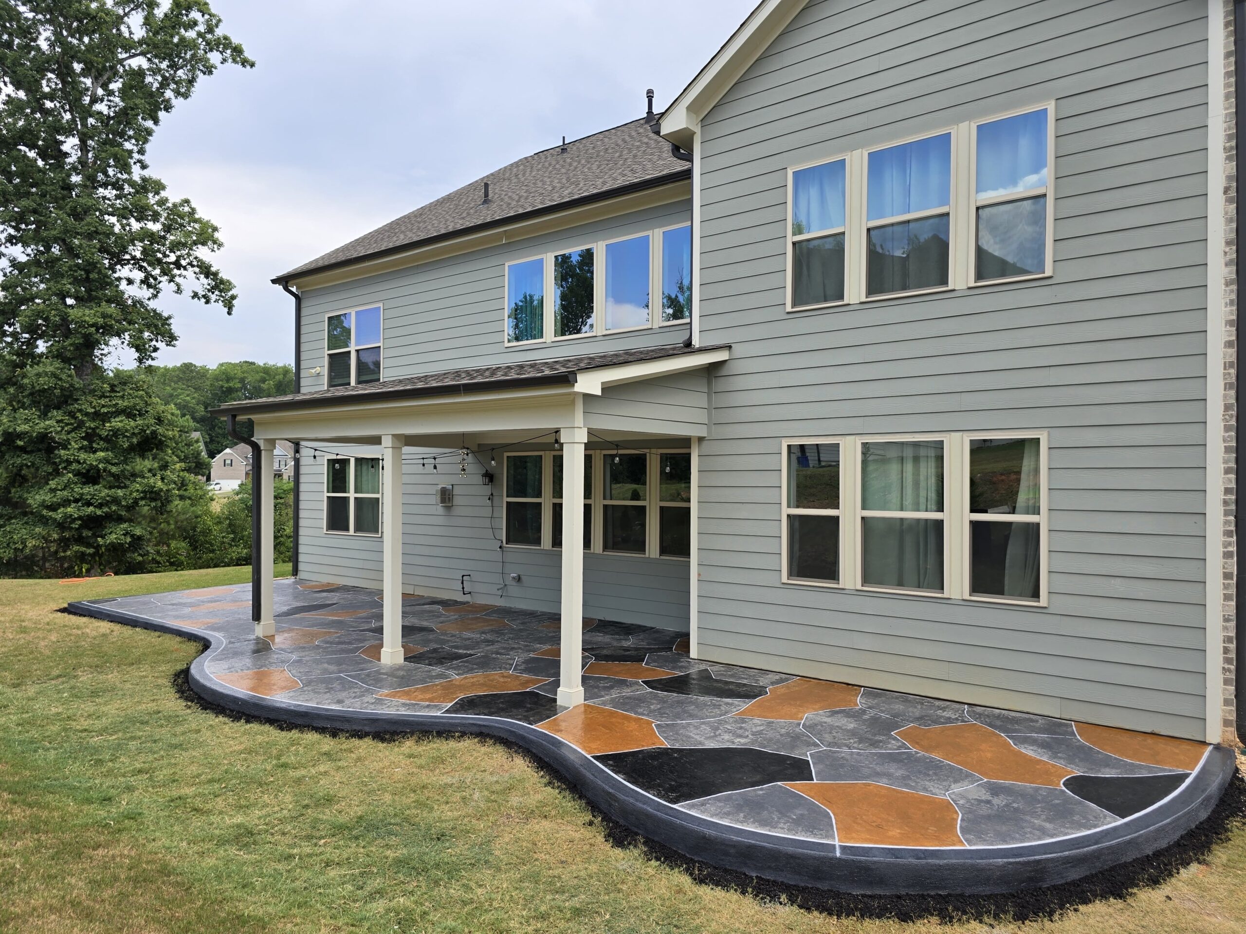Concrete construction project in Atlanta Georgia